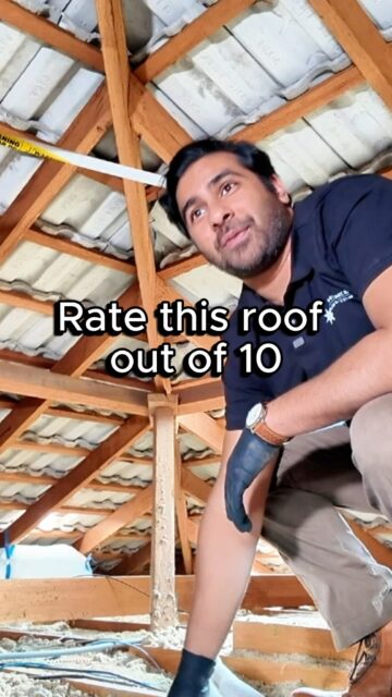 Rate this roof out of 10 👇